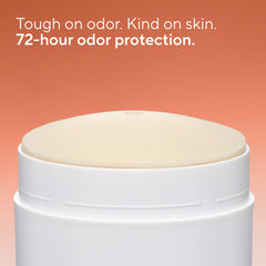 Native aluminum-free formula with skin conditioners for gentle everyday use.
