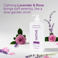 Native Body Lotion cream swirl demonstrates a rich, non-greasy texture.