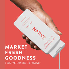 Native Honey Crisp & Cider helps skin feel soft after rinse