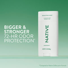 Native deodorant application glide demonstrates easy, even coverage for all-day freshness