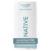 Native Deodorant Cashmere Rain stick for long-lasting freshness