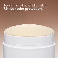 Native deodorant glide shows a silky, invisible application