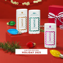 Native Holiday Sugar Cookie on skin during routine use.
