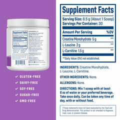 NativePath 3in1 formula scoop shows convenient all-in-one supplement during training.