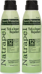 Natrapel Eco-Spray bottle-angle shows easy, lightweight protection for outdoor adventures
