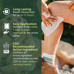 Natrapel Tick Wipes kid-friendly use for family adventures