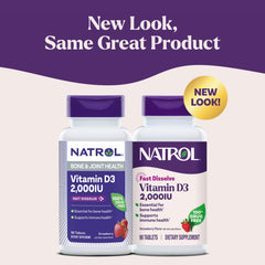 Close-up of Natrol D3 tablet dissolving for convenient daily use