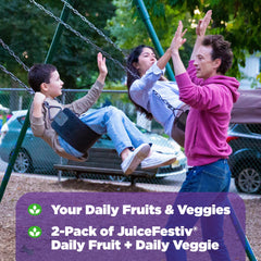 Natrol JuiceFestiv antioxidants from greens for cellular support.