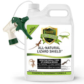 Natural Armor Lizard Repellent bottle pour for quick indoor and outdoor use.