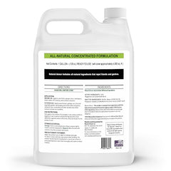 Natural Armor peppermint scent signals herbal protection against pests.