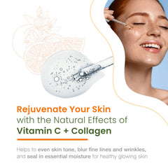 Natural Chemist Vitamin C Serum bottle with dropper ready for application.
