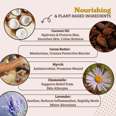Natural Dog Company Skin Soother Balm on a dog's paw illustrating soothing relief.
