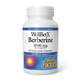Natural Factors WellBetX Berberine bottle highlighting daily metabolic support