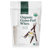 Natural Force Grass Fed Whey scoop for a protein-packed shake.