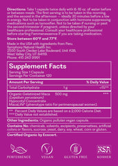 Natural Health International Femmenessence MacaLife blister packs preserve potency and freshness.