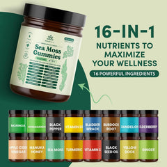 Close-up of Natural Rems gummies highlighting chewy texture and green apple flavor