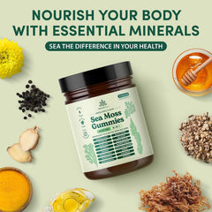 Natural Rems gummies with ashwagandha and bladderwrack for balance