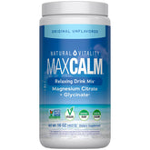 Natural Vitality CALM magnesium bottle front view ready for daily relaxation