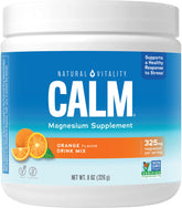 Natural Vitality CALM bottle front with orange flavor for daily calm moments