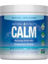 Natural Vitality MaxCalm bottle front with clean design for calm support.