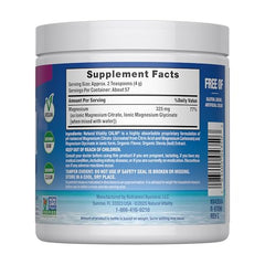 Natural Vitality CALM Raspberry Lemon fizz action image captures the refreshing, bubbly start.