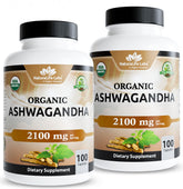 NaturaLife Labs Ashwagandha bottle front showing full spectrum formula for daily support