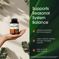 NatureBell Quercetin from Sophora japonica source, bioavailable quercetin for daily use