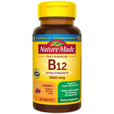 Nature Made B12 3000 mcg fast-dissolve tablet under tongue for quick energy support