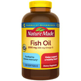 Nature Made Fish Oil omega-3 softgels bottle for daily omega-3 intake