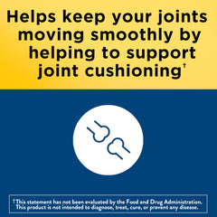 Nature Made glucosamine chondroitin MSM label detail shows ingredients