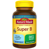 Nature Made Super B Energy Complex bottle front for daily energy support.