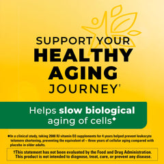 Nature Made Vitamin D3 2000 IU gluten-free label showcases purity and transparency