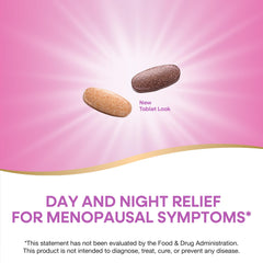 Bottle of Nature's Way AM/PM menopause capsules for easy daily use.