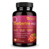NATURE TARGET Berberine HCl 1200mg bottle front for daily immune and digestive support
