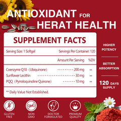 Nature Target CoQ10 with organic olive oil highlighting fat-soluble absorption benefits.