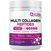 Nature Target Multi Collagen bottle front view, for skin and joints support