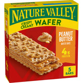Nature Valley Crispy Creamy Wafer Bars packaging for on-the-go snacking