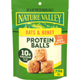 Nature Valley Oat and Nut Protein Granola Balls bites for on-the-go energy