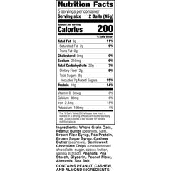 Close-up of resealable pouch highlights convenient portion control for busy mornings