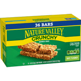 Nature Valley Oats 'n Honey packaging shows convenient grab-and-go snack.