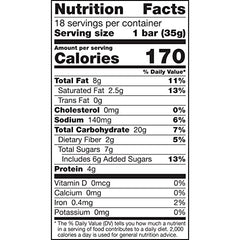 Nature Valley Peanut Sweet and Salty Nut bar pack image for convenient pantry or backpack snack.