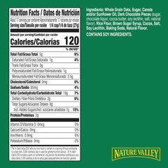 Nature Valley resealable 16 oz snack pouch keeps granola fresh on the go