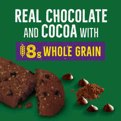 Nature Valley Soft Baked Muffin Bar nutrition label close-up, highlighting whole grain