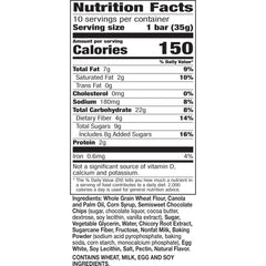 Nature Valley Chocolate Chip Soft Baked Muffin Bars closeup highlighting soft texture and chips