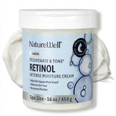 Nature Well Retinol Intense Moisture Cream jar close-up for hydration and anti-aging