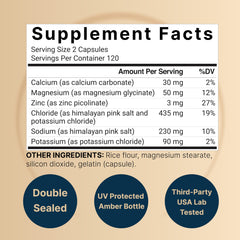 NatureBell 240 capsules close-up showing compact hydration packaging.