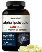 NatureBell Alpha Lipoic Acid Complex bottle for antioxidant support