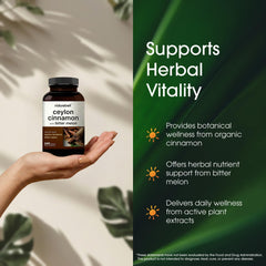 NatureBell bitter melon extract icon on packaging suggesting antioxidant support.