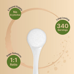NatureBell sweetener poured into coffee for a smooth, balanced beverage.