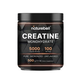NatureBell creatine powder bottle for easy gym supplementation